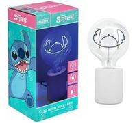 Paladone Ampoule néon LED décorative Disney Stitch - Ampoule en verre E27, cadeau de collection Lilo & Stitch sous licence officielle, lumière amusante pour les chambres et les maisons