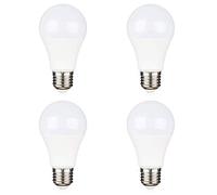 Ampoule E27 LED 9W 12V 24V AC/DC, Blanc Chaud 3000K, 750LM, Lumière de 270°, Ampoule 12 volt E27 Globe LED Lampe pour Camping-car Caravane Garage Jardin, lot de 4