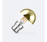 Ampoule Filament Led B22 4w 400 Lm G45 Gold Reflect Blanc Chaud No Flicker 2200k