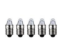 Ampoule - GOOBAY - Lot de 5 - Culot E10 - 1.55 W - 3.7 V - 30000 heures de vie