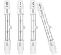 Ampoule halogène Eco R7S 78mm 120W 230V 1600lm blanc chaud 2700K T3 Ampoule de type J(paquet de 4)