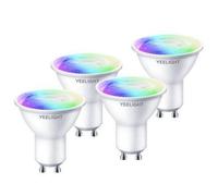 Ampoule intelligente Yeelight W1 Pack 4 GU10 4.5W RGB Wi-Fi
