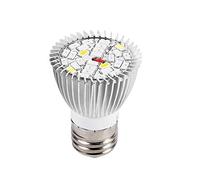 Ampoule Lampe de Croissance, LED Cultiver Ampoule 5W E27 Haute Puissance Panneau Full Spectrum LED À Effet de Serre Hydroponique Vegs En Pot Plante À Fleurs Cultiver Ampoule Intérieur Cultivant Lampe