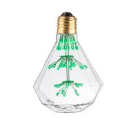 Ampoule lampe déco diamant e27 vert