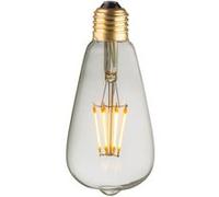 Ampoule Lampe Déco filaments droits ST64 E27 6W G