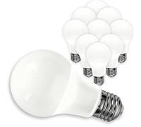 Ampoule LED - ARUM - E27 - 9W - 806 Lm - Blanc froid 6400°K - Lot de 10