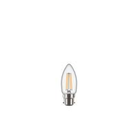 Ampoule LED B22 Flamme - Filament - Blanc chaud - 2700K - 40W
