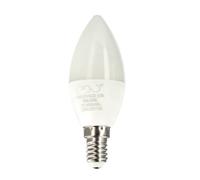 Ampoule LED BARI 6.5W bougie E14 6500K 600lm - EDO Solutions - Blanc froid - Non gradable