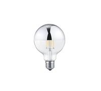 Ampoule LED chromée boule E27 7W 2700K 680 lm dimmable Trio