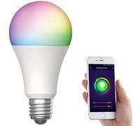 Luminea Home Control Ampoule LED connectée E27 / RVB CCT / 9 W LAV-150.rgbw