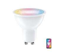 Ampoule LED connectée KOZii, éclairage blancs + couleurs, GU10 Spot 5W Variation de couleur et luminosité