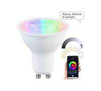 Luminea Home Control Ampoule LED connectée GU10 RVB-CCT 4,8 W 345 lm LAV-300.zigbee compatible ZigBee