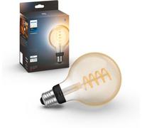 White Ambiance, ampoule LED connectée E27 Filament G93 Globe, Bluetooth, fonctionne avec Alexa, Google et Homekit