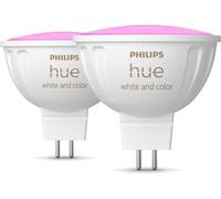 Ampoule LED Connectée Philips Hue White and Color Ambiance, MR16, Compatible 12V, 35W Equivalent
