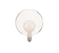 Ampoule Led Déco - Double Verre - Forme De Globe - Culot E27 - Blanc Neutre - Forme Allongée