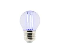 - Ampoule LED déco filament - Bleu 3W E27 sphérique - Elexity