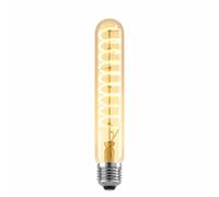 Ampoule LED décorative à filament, dimmable, couleurs arc-en-ciel, blanc chaud, verre, L 18,5 cm