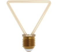 Ampoule LED Décorative Filament | Cœur Étoile Globe Spirale Carré Tube Flamme | E27 E14 4W 8W | Blanc Chaud 2700K | Vintage Rétro | Salon Chambre Café Restaurant Bar Hôtel Mariage Noël Loft (Style 13)
