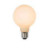 Ampoule LED décorative opale sphérique E27 8W 2700K 850 lm dimmable Lucide