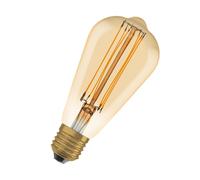 Osram Ampoule LED Vintage ST64 E27 remplacement 60W 2200K Dimmable Verre Transparent - pack unique