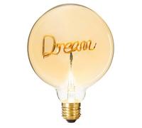 Ampoule LED ""Dream"" ambre Dream,D13cm E27 - Atmosphera Créateur d'intérieur