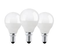 Ampoule LED E14 3X4,9W verre opale