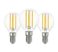 Ampoule LED E14 3X7W verre transparent
