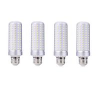 Ampoule LED E14 E27 40w équivalent 200w éclairage économie D'énergie 220v-240v 3500 Lm Pas De Scintillement Non Dimmable Utilisation Domestique Intérieur Ampoules(E27 40W warm white 3000K,4cps)