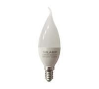 Ampoule LED E14 Flamme 8W 220V Ø38mm - Blanc Chaud 2300K - 3500K