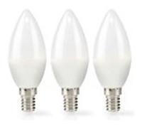 Nedis LBE14C351P3 energy-saving lamp Blanc chaud 2700 K 2,8 W E14 F