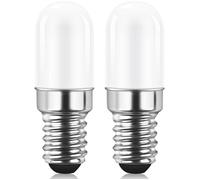 Ampoule LED E14 pour Réfrigérateur, 2W équivalent à 15W, Blanc Chaud 3000K, Ampoule pour Frigo, Lampe de Sel, Lot de 2