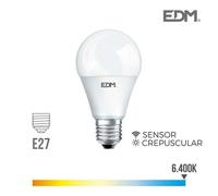 Ampoule Led E27 10w Ronde A60 ?Quivalent ? 150w - Blanc Du Jour 6400k