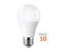 Ampoule LED E27 12W 220V A60 180° - Pack de 10 - Blanc Neutre 4000K - 5500K