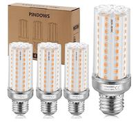 Ampoule LED E27 16W Ampoule Maïs LED Blanc Chaud 3000K,1900LM Lumineux Équivaut à Ampoule Halogène Incandescente 120W~150W,Haute Luminosité IRC 80+,360°Faisceaux LED,Non Gradable,108*2835SMD,Lot de 4