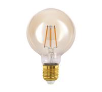 Ampoule LED E27 1X4,9W verre ambre