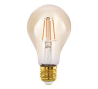 Ampoule LED E27 1X4,9W verre ambre