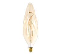 Ampoule LED E27 1X4W verre ambre