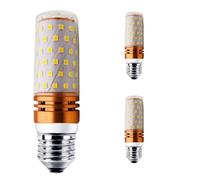 Ampoule LED E27 Blanc Froid 16W Éclairage LED Intérieur Blanc froid 6000k 1000lm Sans Scintillement Gros Culot à Vis E27 Maïs Lampe à Économie d'Énergie SMD 2835 AC 220V 230V Non dimmable (3 pièces)