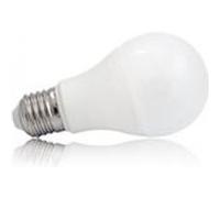 Ampoule LED E27 Bulb opale blanc chaud 6W (55W) 3000°K