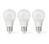 Ampoule LED E27 | Nedis | LBE27A601P3 |3 pièces Blanc G