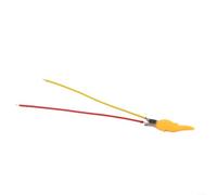 Ampoule LED effet flamme 3 V 5 V pour diode vacillante à piles pour fête d'anniversaire, décoration d'intérieur, projets électroniques, kit d'accessoires de lampe de simulation de bougie en plastique