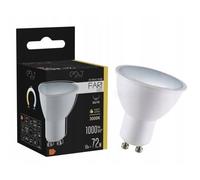 Ampoule Led Fari Gu10 10w 3000k Blanc Chaud 120° 1000lm Edo