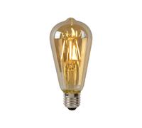Ampoule LED filament ambrée ovale E27 5W 500 lm lumi?re chaude dimmable Lucide