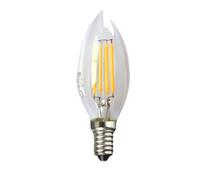 Ampoule LED Filament Cire Transparent 4W E14 5000K
