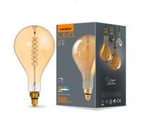 Ampoule LED filament déco dimmable PS160 E27 8W 500lm