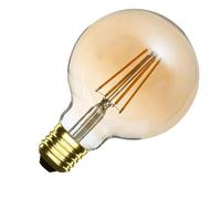 Ampoule Led Filament E27 6w 600 Lm G95 Gold No Flicker 2700k Blanc Chaud