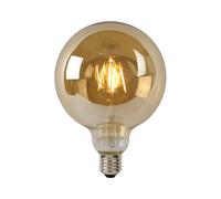 Ampoule LED filament globe ambré E27 8W 2700K dimmable 800 lm
