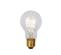 Ampoule LED filament sphérique transparente E27 5W 2700K blanc chaud 350 lm Lucide