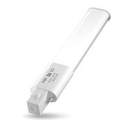Ampoule LED G23 6W PL 2 Broches, Remplacement pour CFL 13W, Blanc Froid 6000K, Lampe Tubulaire Économique 240V, Non Dimmable (Retirer/Contourner le Ballast)