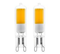 Ampoule LED G9 2X2W verre transparent